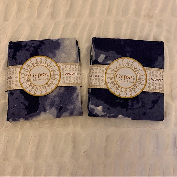 Gypsy 05 Boho Beach Tie Dye Roundie Blanket Throw - Picture 3 of 7